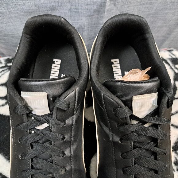 %Puma Roma Classic Men's Sz 13 Black White Sneakers / A 42 - Picture 10 of 11